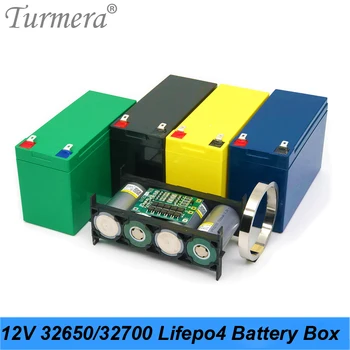 Lifepo4 Baterijos Laikymo Dėžutė 32650 32700 4S 40A BMS su 1x4-Laikiklis, skirtas 12V 7Ah Nepertraukiamo Elektros Tiekimo Saulės Baterijos Turmera