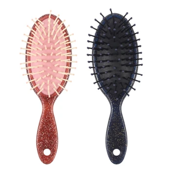 Profesionalus Irklas Plaukų Šepetys plaukų iššukavimo Hairbrush Masažas Galvos Stilius Įrankis, skirtas Moterims, Vyrams, Lašas Laivybos