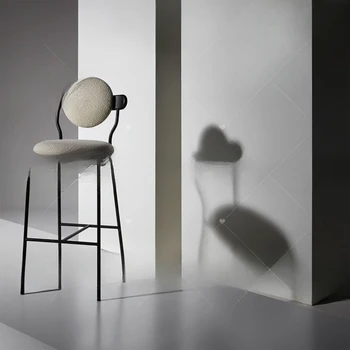 Naujas metalo modernus minimalistinio baro kėdės, registratūra prabangus baro kėdės Šiaurės šalių namų ūkių sala lentelė aukštos taburetės