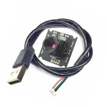 USB Kameros Modulis QR Kodo Nuskaitymo Veido Atpažinimo 50 Laipsnių Reguliuojamas 3.0 MM Židinio Nuotolis Vairuotojas-nemokamai 0.3 MP GC0308