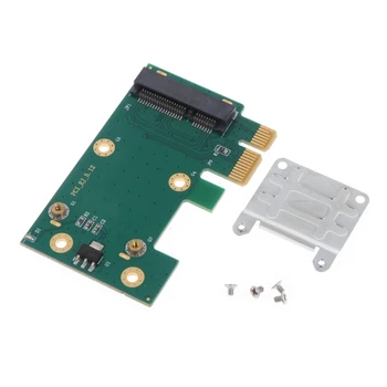 Mini PCIE PCI-E Riser Card WiFi Adapteris Modelis SQWF-M1 Belaidžio