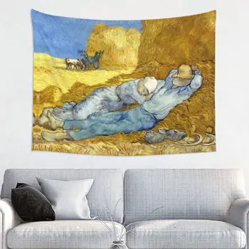 Siesta Gobelenai, Miegamojo Bendrabučio Vincent Van Gogh Hipių Sienos Kabo Gobelenas Namų Dekoro