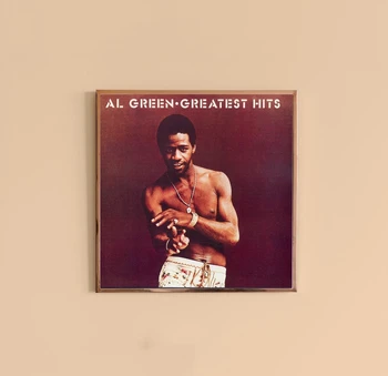 Al Green - Greatest Hits Muzikos Albumo Viršelio Drobės Plakatas Hip-Hop Reperis Star Namų Sienų Tapybos Apdaila (Be Rėmelio)