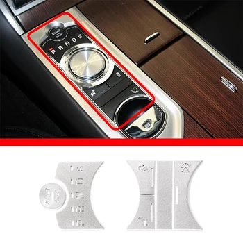 Automobilio Centrinio Valdymo Shift Mygtuką Dekoro Lipduko Centrinis Valdymo Mygtukas Dangtelis Jaguar XF 2012-2015 m.