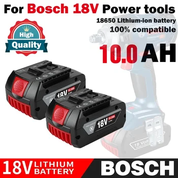 NAUJĄ BOSCH 18V baterija 10.0 AH Li-ion baterijos gba 18v baterija Professional GSR GSB BAT618 BAT618G BAT609 GSR18V GBA18V BAT610