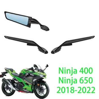 ninja 400 650 motociklų aksesuarų galinio vaizdo veidrodėlis šoninis veidrodis už Kawasaki NINJA Ninja 400 650 2018 - 2022 galinio vaizdo veidrodėlis