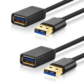 0,5 m-5m USB3.0 Pratęsimo Kabelis Smart TV PS 4 Vienas SSD USB Į USB Kabelį Extender 