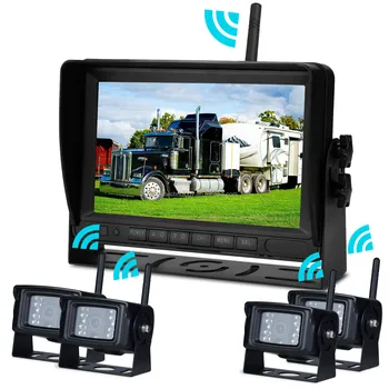 Dvigubos Antenos Stiprus Belaidžio Stabili Skaitmeninis Sunkvežimių Kameros Sistemą Belaidžio ryšio Stebėti Transporto priemonės
