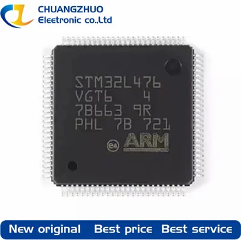 1Pcs Naujas originalus STM32L476VGT6 1MB 1.71 V~3,6 V ARM Cortex-M4 80MHz 82 LQFP-100(14x14) Mikrovaldiklis Vienetų