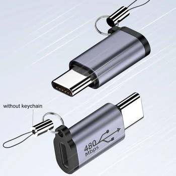 Tipas-C Micro USB, Mini USB Adapteris Keitiklis 18W Aliuminio Lydinio Jungtis 480Mbps už Skaitmeninis Fotoaparatas, GPS Imtuvas