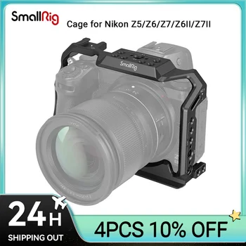SmallRig Pilnas Kameros Narve Nikon Z5/Z6/Z7/Z6II/Z7II Kamera Narve Platformą Su Šalto Batų & NATO Rai mažas įrenginys 2926B