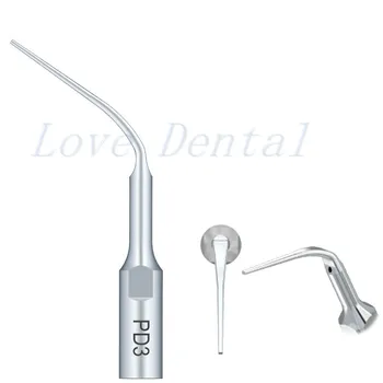 5vnt PD3 dantų scaler patarimų, odontologijos įranga, dantų balinimas ultragarsinis dantų scaler patarimas PD3 už SATELEC NSK GNATUS DTE